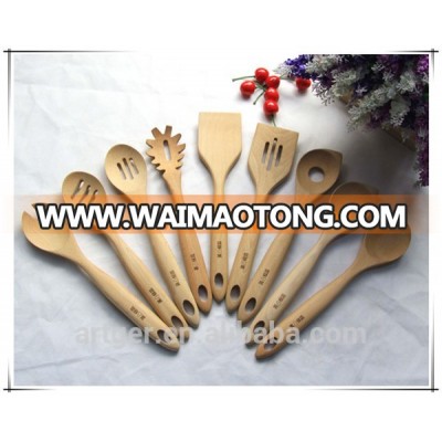 customized bamboo or wooden kitchen tools