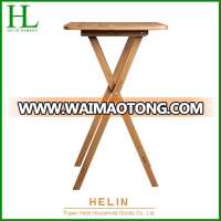 Foldable Bamboo Standing Dining Table