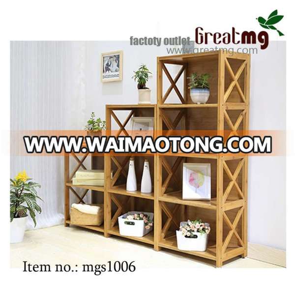 Bamboo bookcase